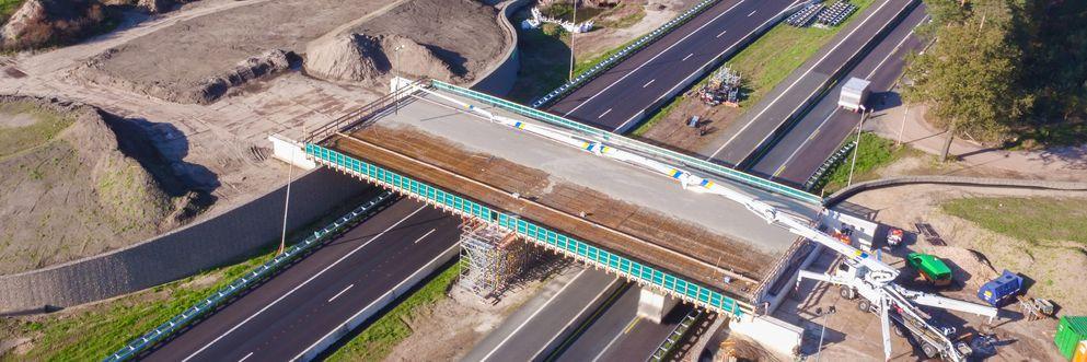 Luchtfoto ecoduct