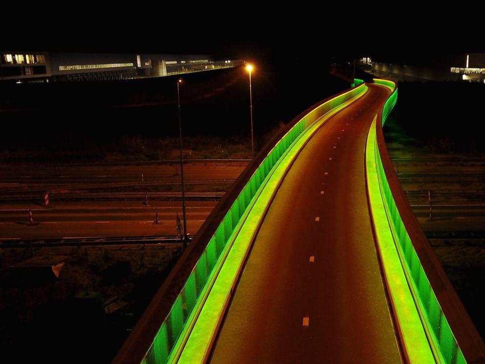 Opening fietsviaduct voor veilige verbinding naar bedrijventerrein Trade Port Noord