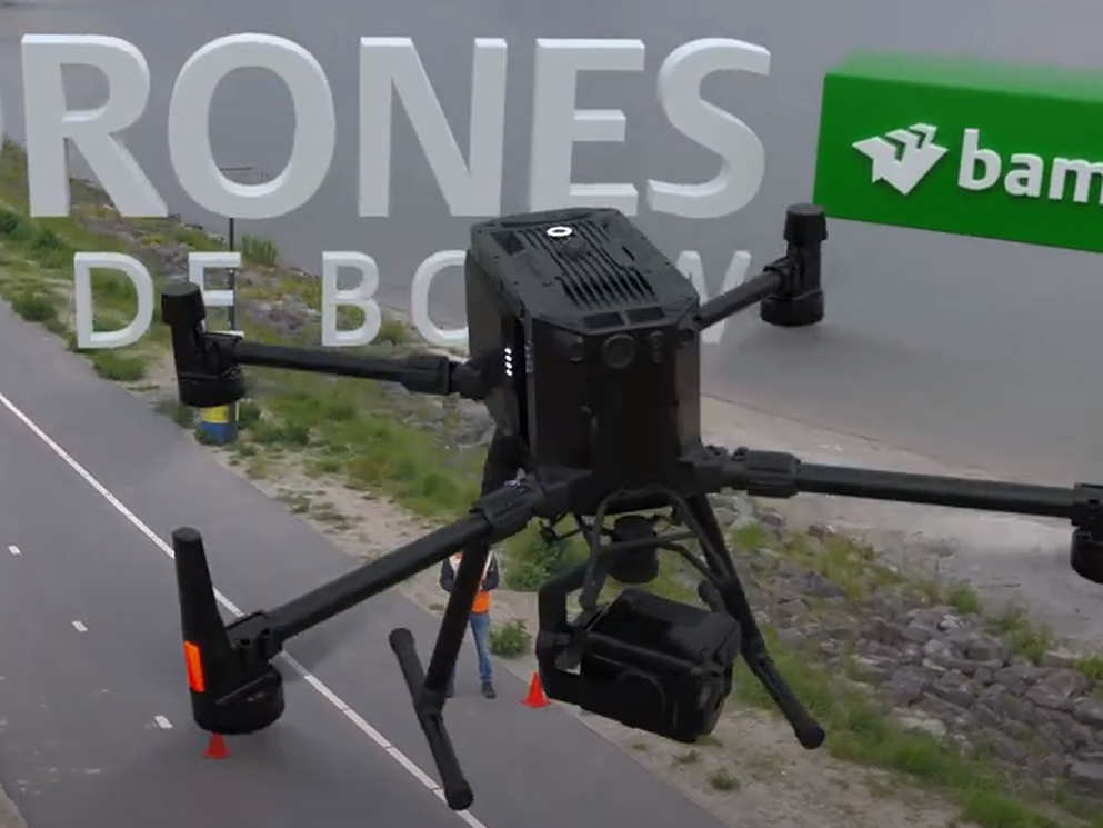 BAM Drone voor een veiligere inspectie