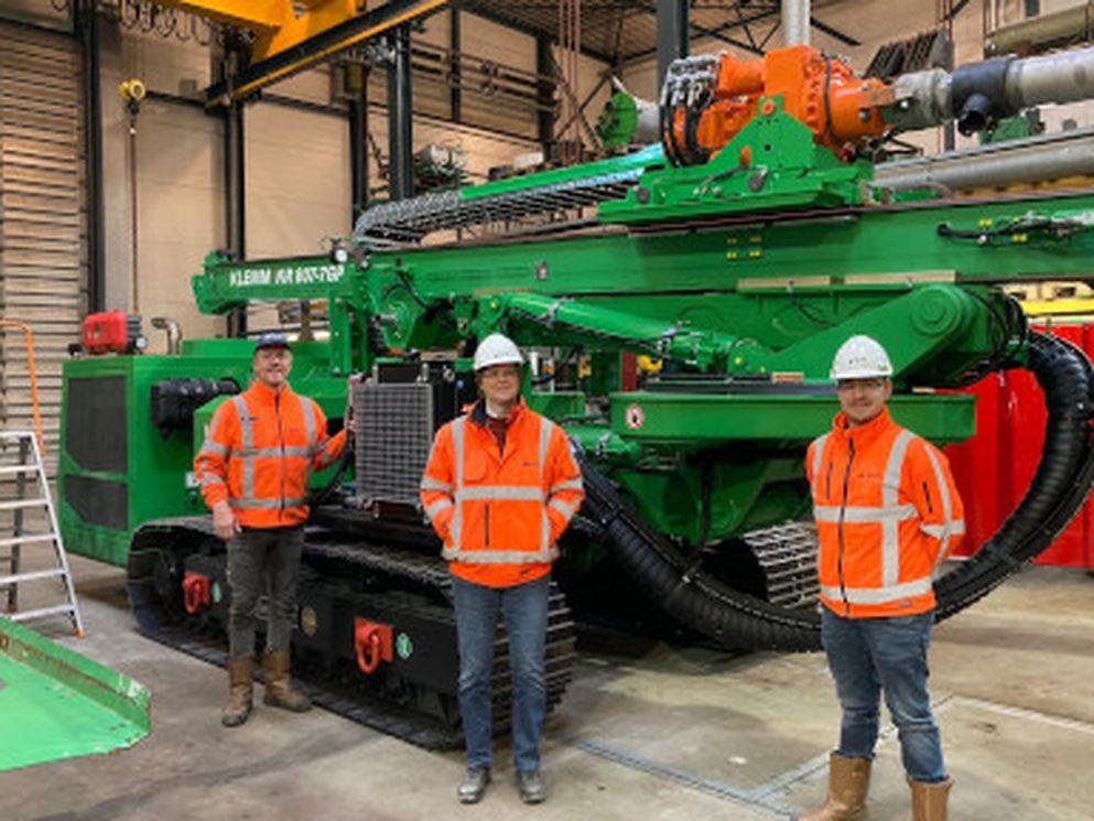 Duurzaam nieuw materieel Funderingstechniek