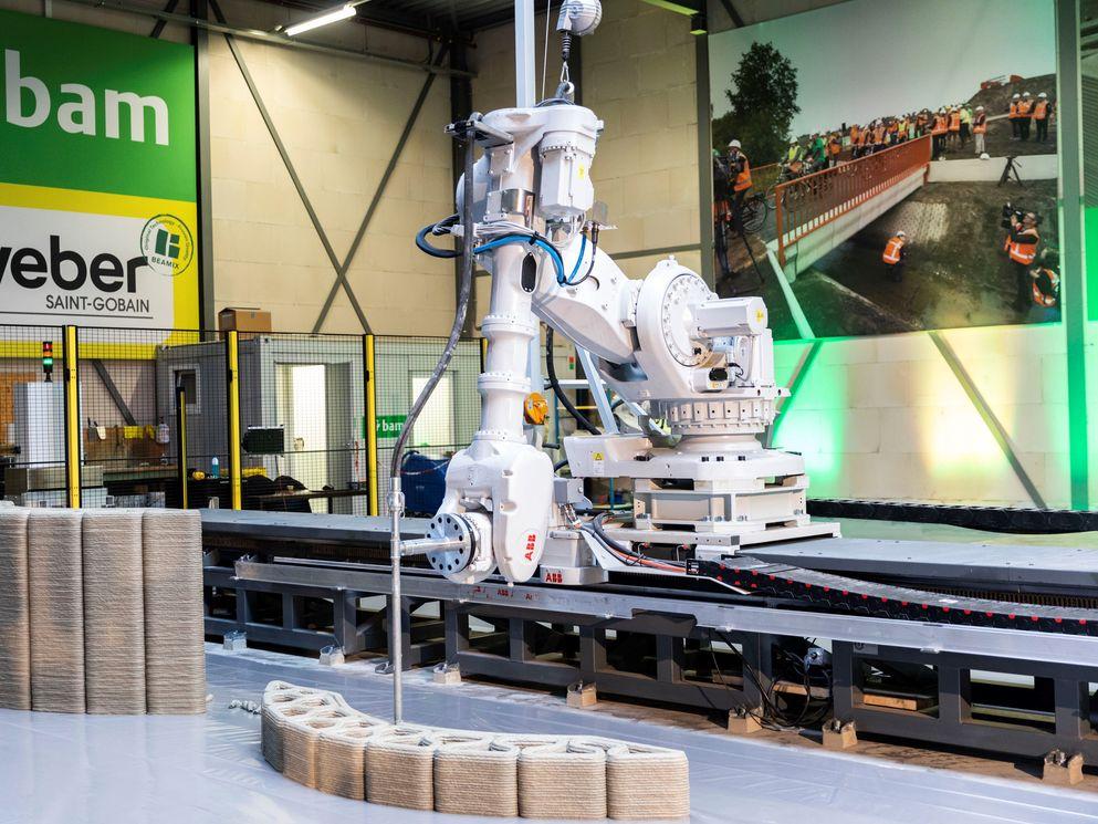 Primeur: Weber Beamix en BAM Infra openen 3D betonprintfaciliteit