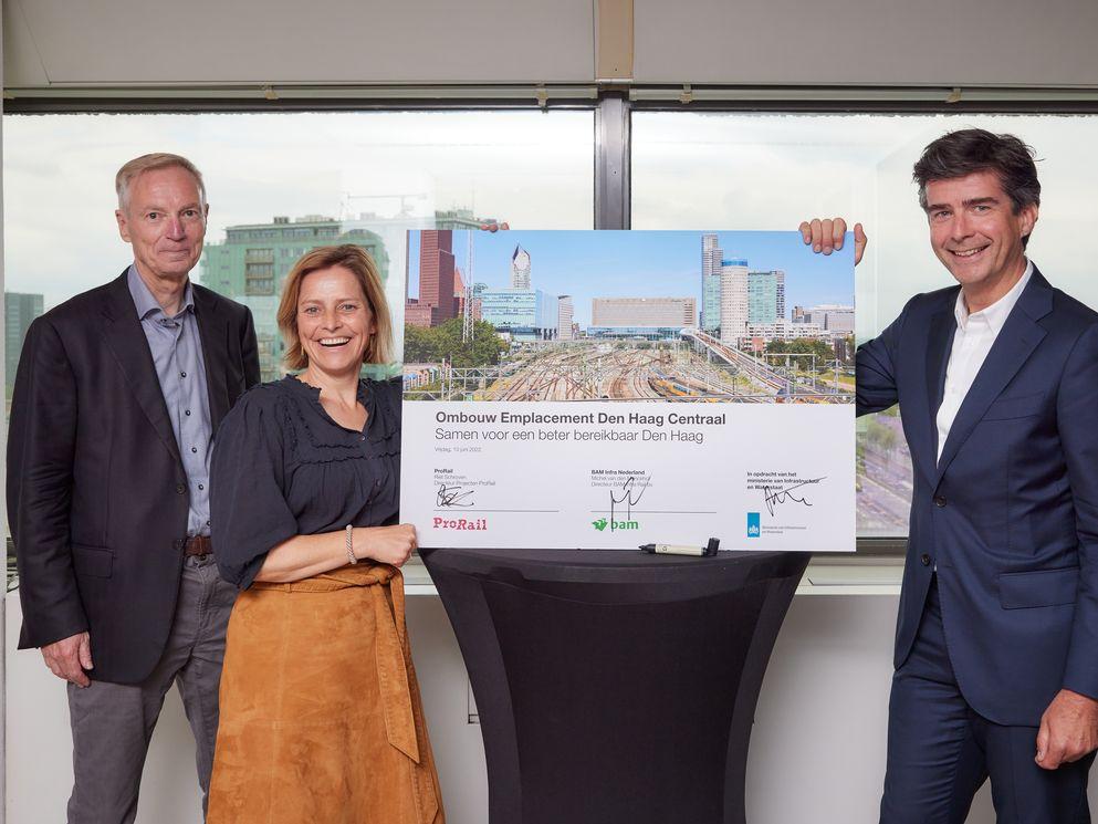 Den Haag Centraal geschikt maken voor uitbreiding treinverkeer