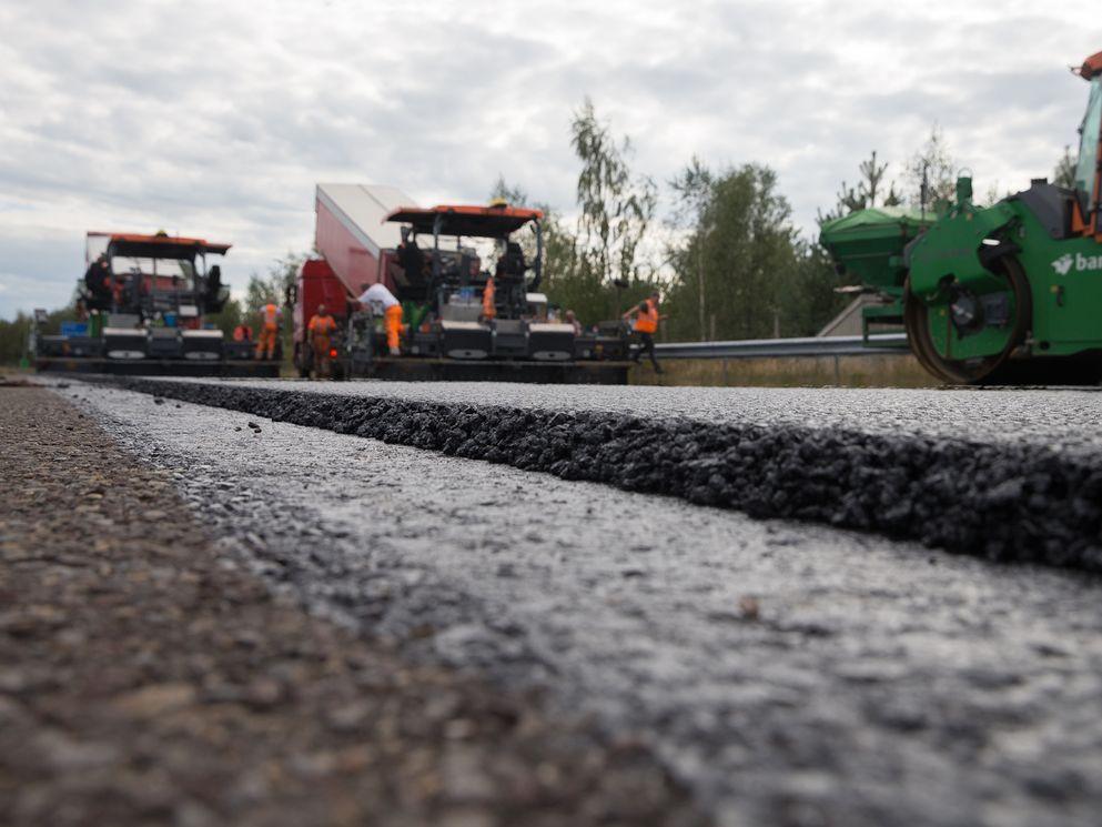 Demonstratietuin voor duurzaam asfalt op A73