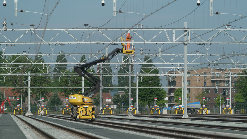 Bovenleiding spoor