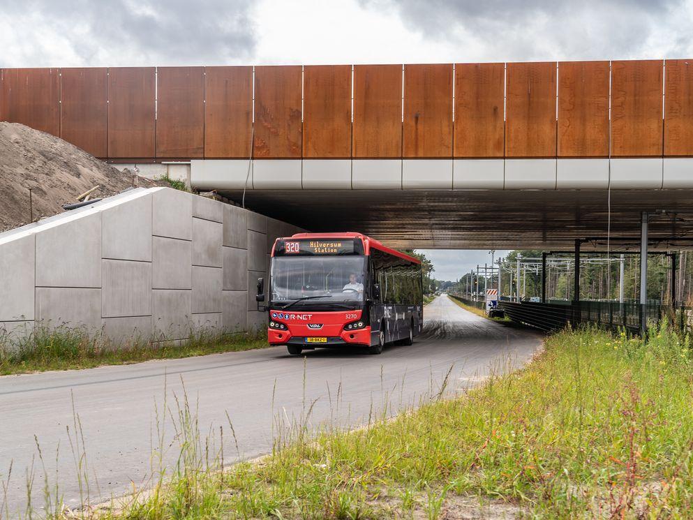 Oplevering HOV-busbaan in Hilversum