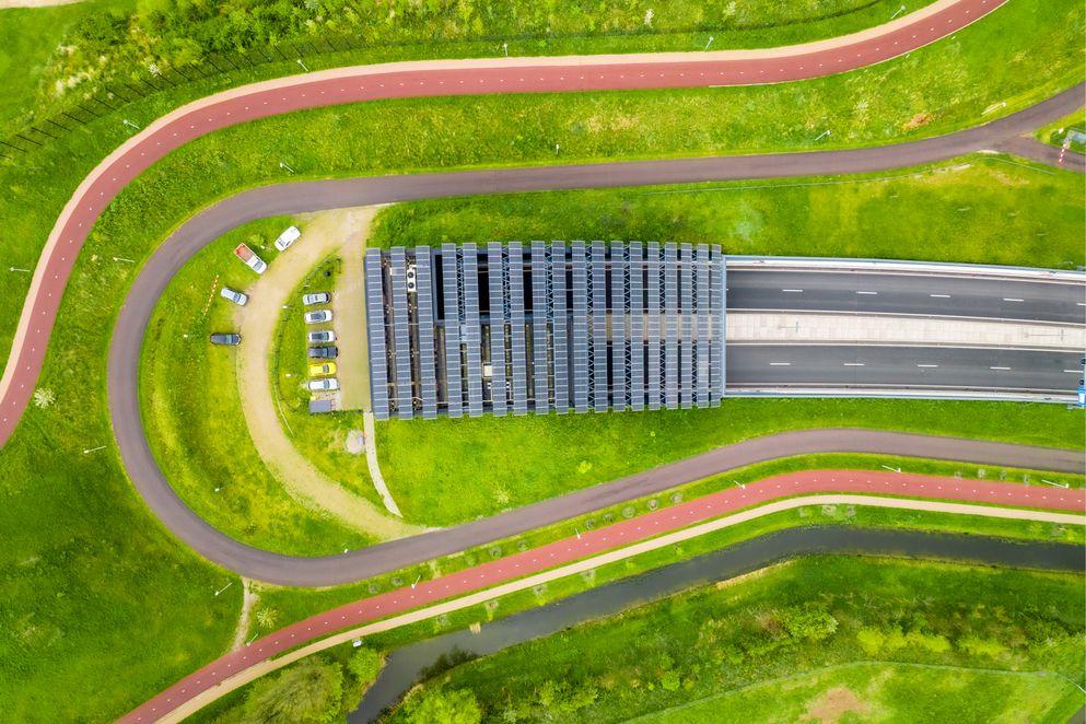 De Rotterdamsebaan met de meest duurzame tunnel van Nederland