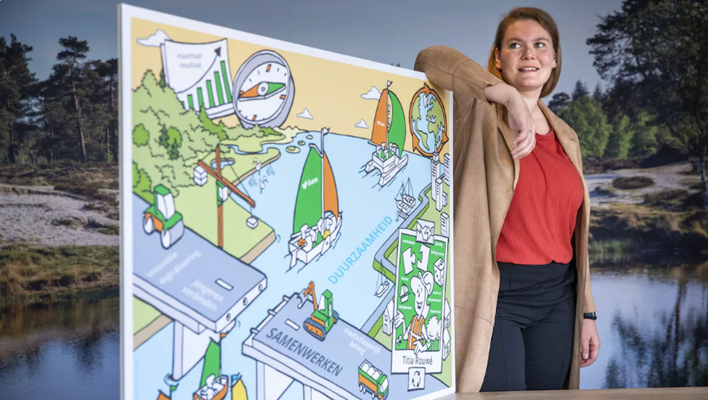 Titia Rouwé BAM Infra finalist Cobouw awards 2023 jong talent young