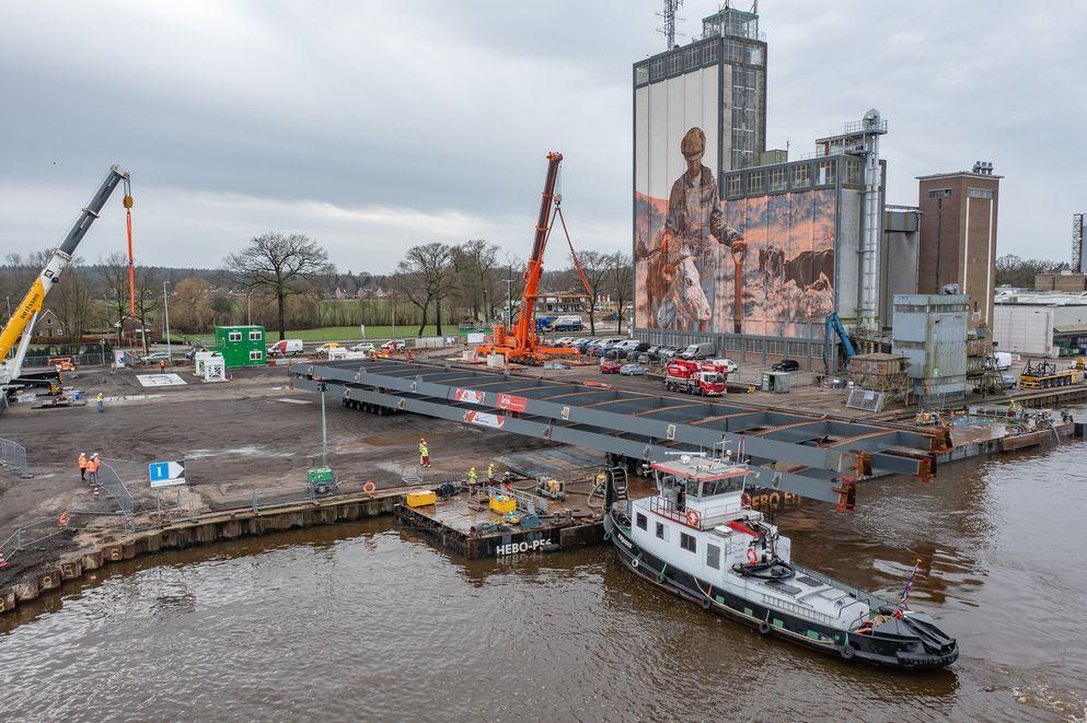 Lochem BAM provinciale weg N346 brug grote