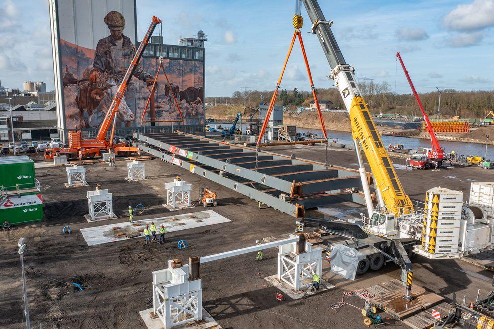 Lochem BAM provinciale weg N346 brug grote