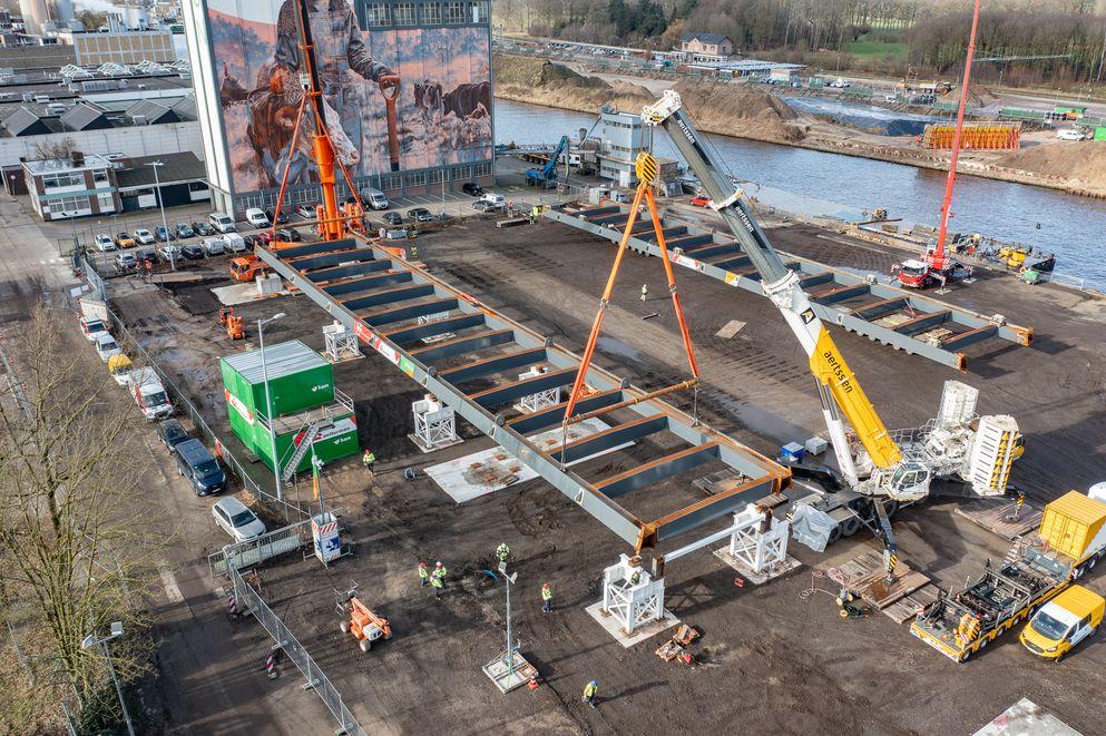 Lochem BAM provinciale weg N346 brug grote