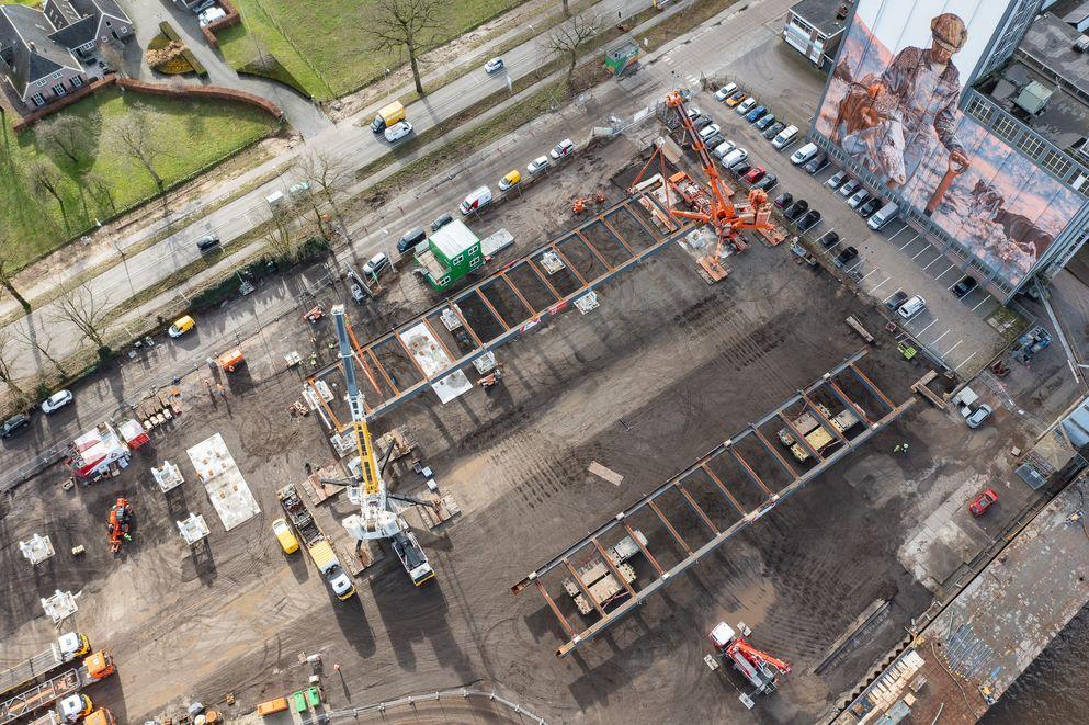 Lochem BAM provinciale weg N346 brug grote