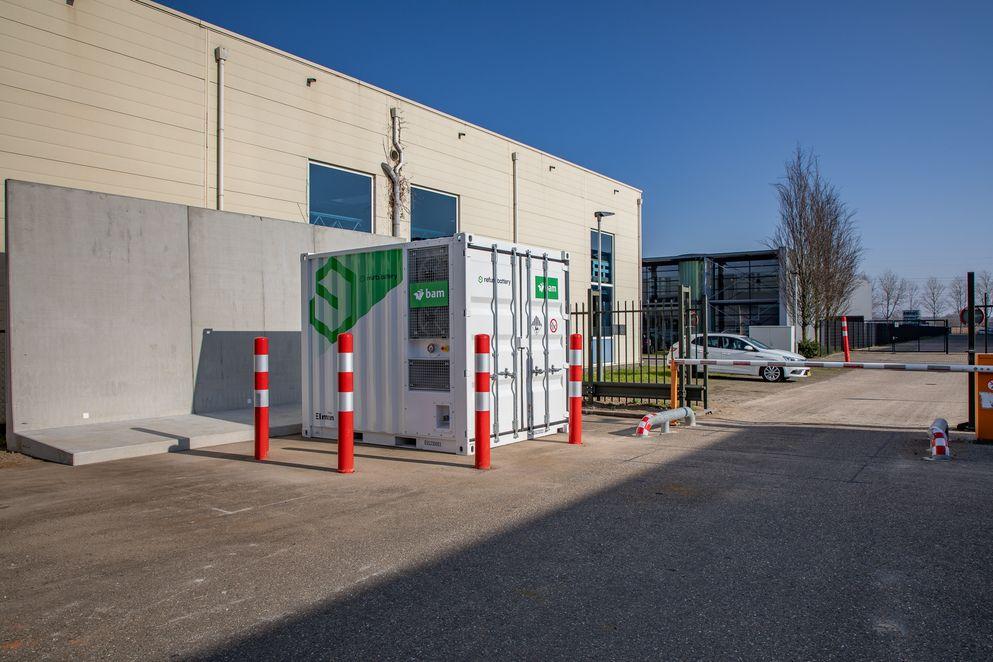 Nieuwe accu voor opladen elektrisch materieel door hergebruik 2000 fietsaccu’s 