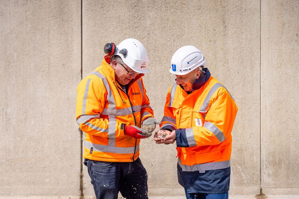 Bietenbrug Cooperatiebrug duurzaam beton GROENR BAM innoveren duurzaamheid vloeibaar doseren