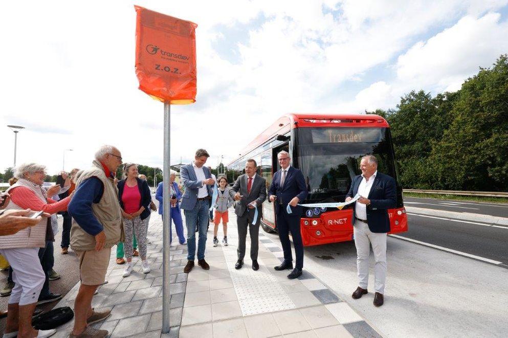 Door BAM gerealiseerde HOV-aansluiting Eemnes feestelijk geopend