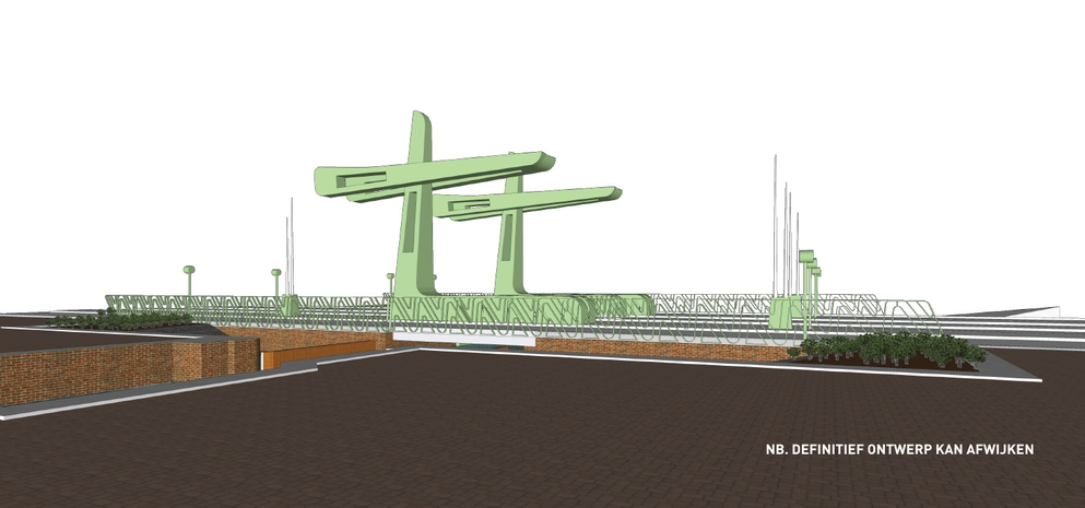 BAM sluisbrug Meerstad Groningen ontsluiten duurzaam Duurzaam Toekomstbestendig Slimme bouwplanning brug bouwteam bereikbaarheid verbinding