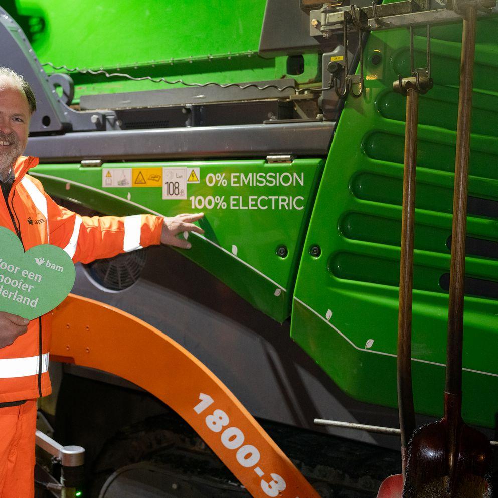 De Gooiseweg als proeftuin BAM en Gemeente Amsterdam innoveren met duurzamere asfaltmengsels