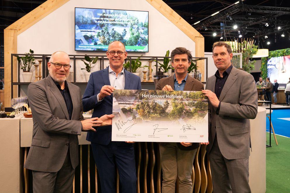 Samen op weg naar een groen Hofplein 