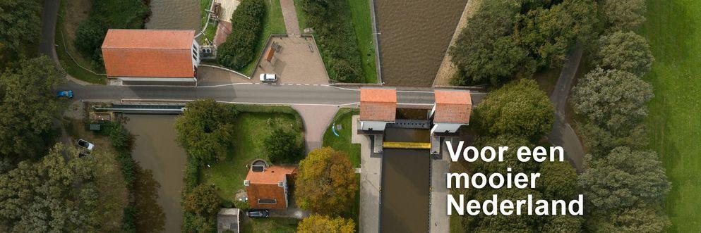 Luchtfoto brug