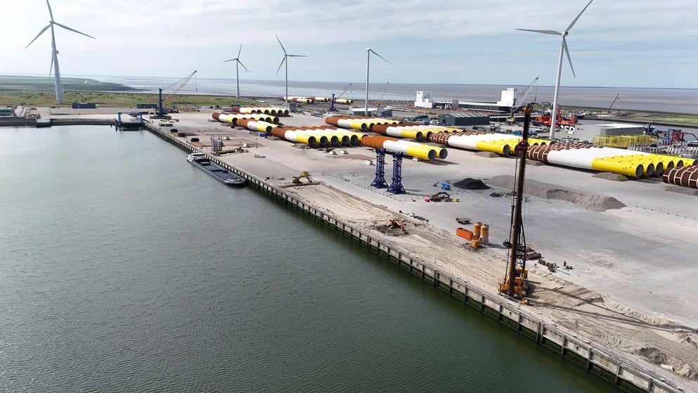 bam duurzaam kade groenr beton water buss eemshaven