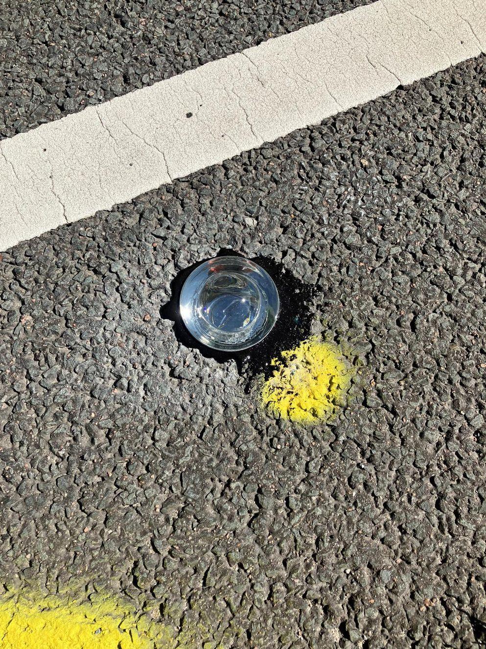Glasbolreflectoren Schiphol