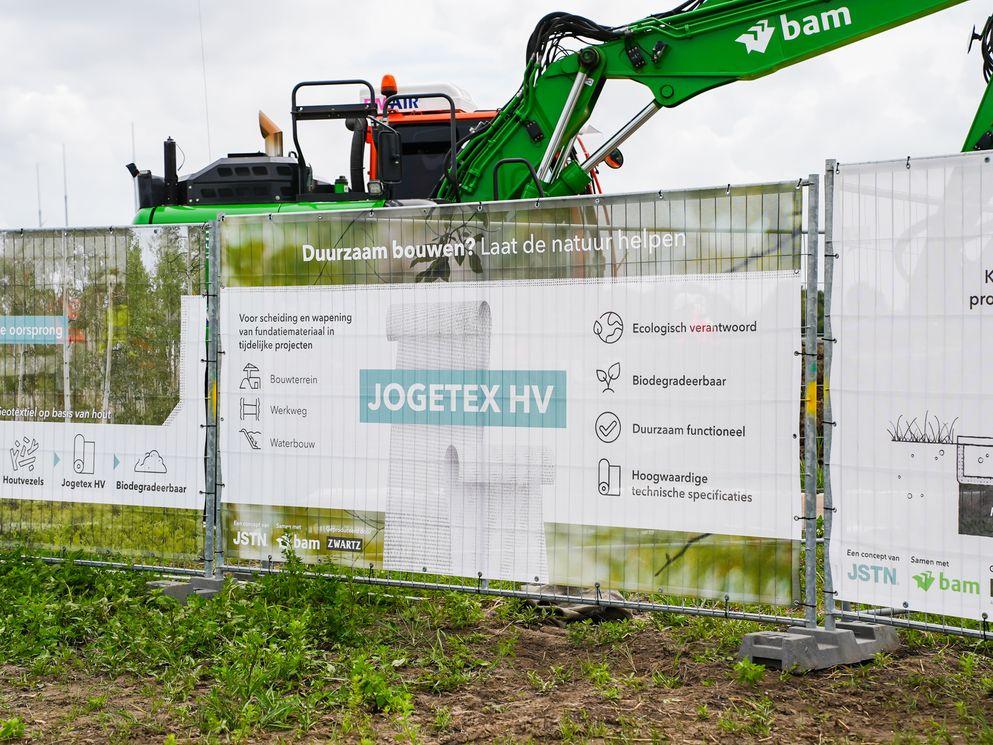 Van afval naar oplossing: natuurlijk geotextiel om de bouwplaats te verduurzamen
