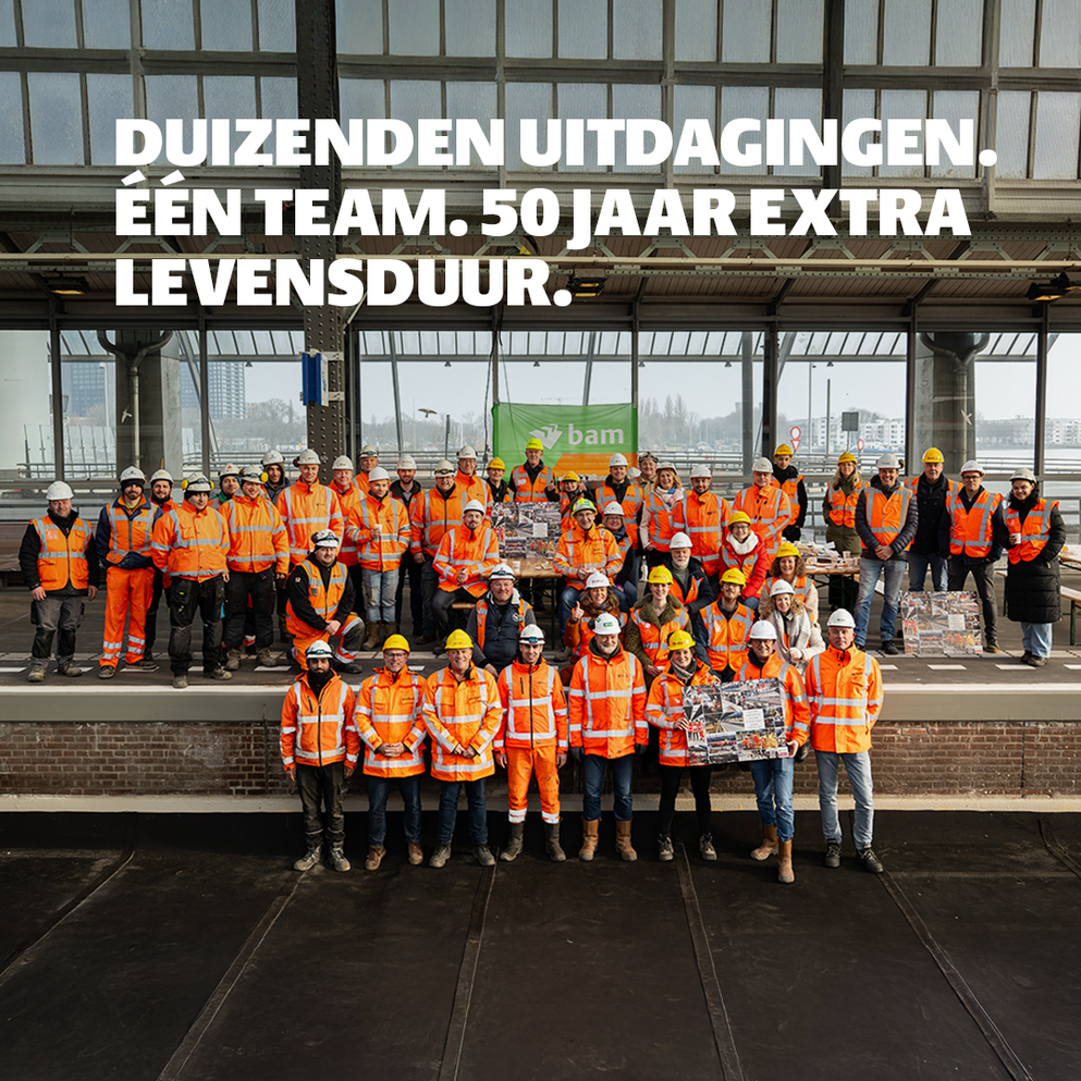 Succesvolle renovatie op Amsterdam CS door ijzersterke samenwerking