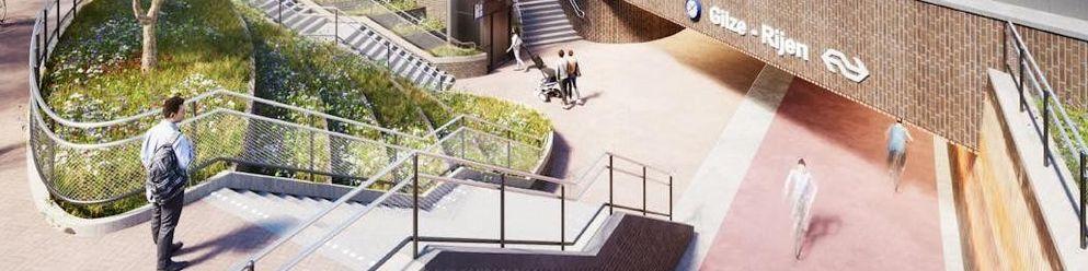 Spoorzone Rijen BAM