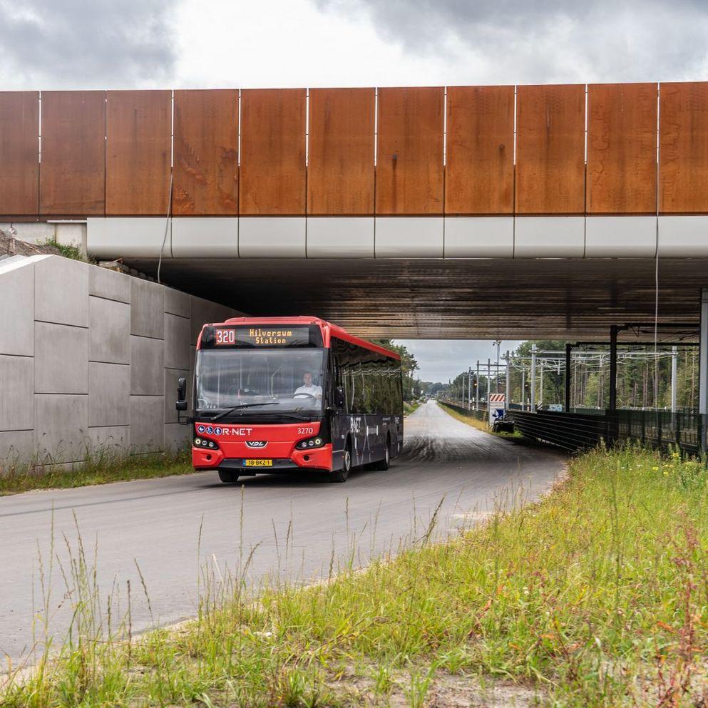 Oplevering HOV-busbaan in Hilversum
