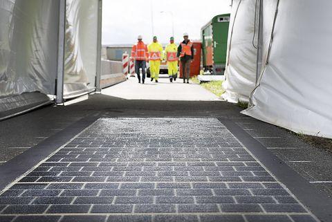 Wattway: zonnepanelen op het wegdek