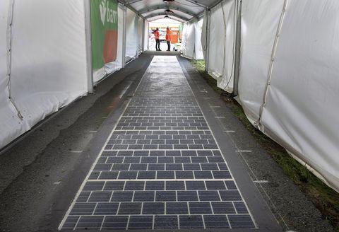Wattway: zonnepanelen op het wegdek