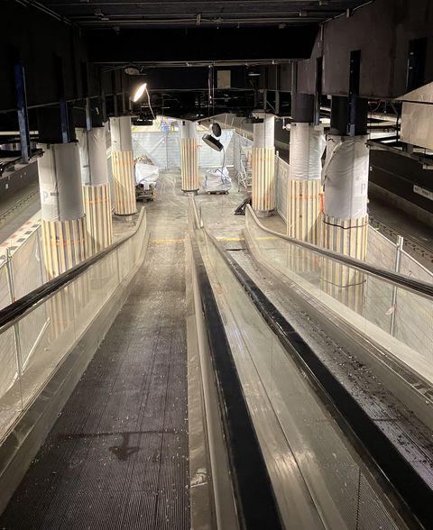 BAM station Schiphol Airport werkzaamheden veiligheid