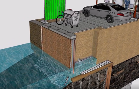 amsterdamse kademuren biodiversiteit duurzaam onderwaterleven Xstream blokken