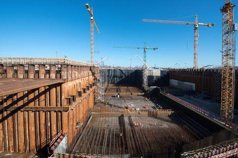 Nieuwe Sluis Terneuzen bruggen wegbaggeren sluis Gerben Turkstra grootste zeesluis