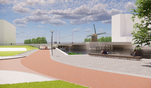 Ondertekening realisatiefase onderdoorgang Trekvlietbrug voor een veilige verbinding bouwteam duurzaam brug slim digitaal