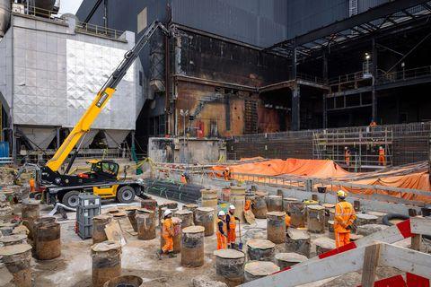 Start heiwerkzaamheden nieuwe turbinehal AVR