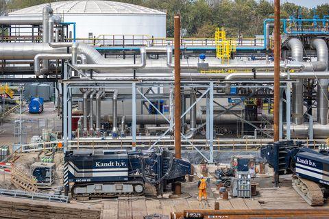 Afronding heiwerkzaamheden nieuwe turbinehal AVR