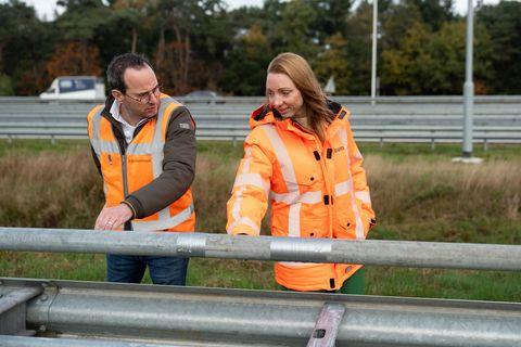 Geleiderail BAM Innovatiestrook