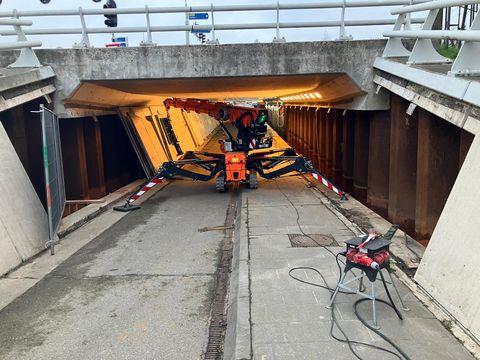 BAM verlengt levensduur fietstunnels N264 met unieke corrosie-aanpak